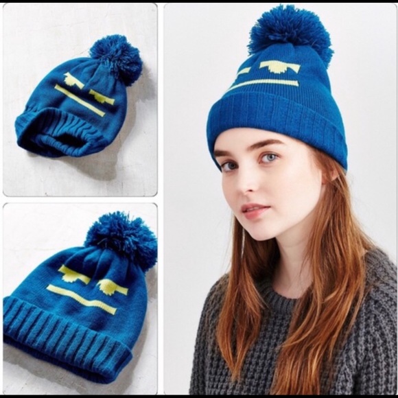 Urban Outfitters Accessories - Silence + Noise Grumpy Face Hat Urban Outfitters